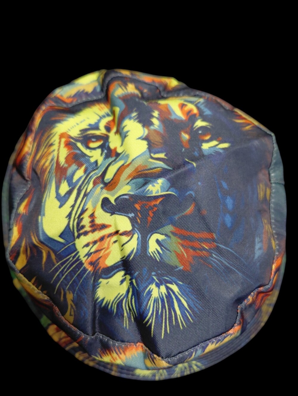 Lion Face Print Reversible Bucket Hat Unisex 22"/23" - Picture 5 of 5